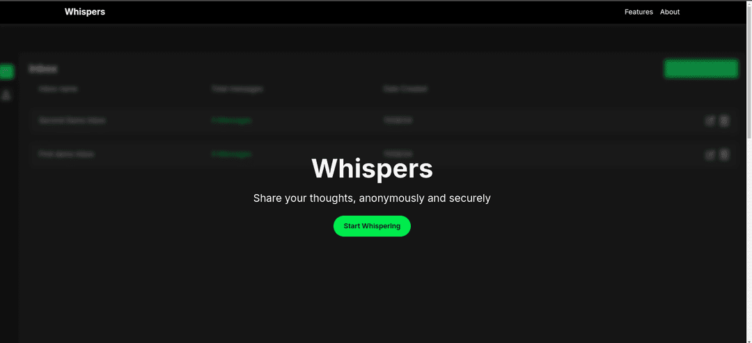 A  platform for sharing secrets anonymously